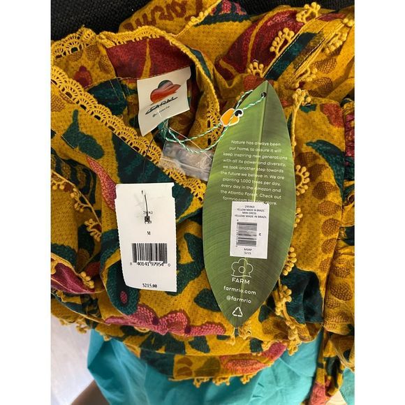 Farm Rio
Cotton Ruffle Minidress - Picture 10 of 10